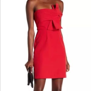 Red mini dress size 10, never worn